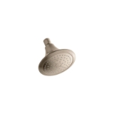 Kohler® 10282-AK-BV Single Function Showerhead with Katalyst® Air-Induction Spray, Forte®, 2.5 gpm Minimum, 1 Spray, Wall Mount, 5-1/2 in Dia x 4-5/8 in H Head, Vibrant® Brushed Bronze