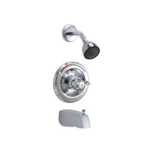 DELTA® T13490 Monitor® 13 Tub/Shower Faucet Trim, 1.75 gpm Shower, Polished Chrome