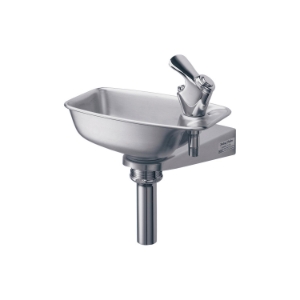 Halsey Taylor® 74025015001 Non-Filtered Drinking Fountain, Push Button Operation, Non-Refrigerated Chilling, 3/8 in NPT Connection