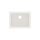 Rohl® 6347-68 Allia™ 24" Fireclay Single Bowl Undermount Kitchen Or Laundry Sink, Pergame