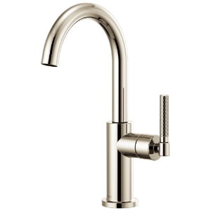 Brizo® 61043LF-PN Bar Faucet, Litze™, Polished Nickel, 1 Handle, 1.8 gpm