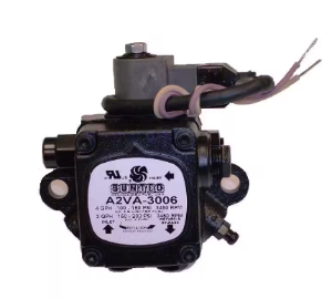 Suntec A2VA-3006 A-3000 Solenoid Pump, 1 Stages, 3 gph Flow Rate, 3450 rpm Speed, 100 to 200 psi Pressure, 50 to 115 deg F