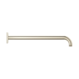 GROHE 26632EN0 26632_0 Rainshower™ Shower Arm with Square Flange, 14-3/4 in L, 1/2 in MNPT, Brushed Nickel