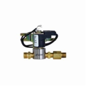 GeneralAire® 7341 Solenoid Valve, For Use With GeneralAire® Humidifier Model 1137, 1/4 in ID x 1/2 in OD Inlet, 1/4 in ID x 1/2 in OD Outlet, 3/32 Orifice, 2-Wire, 120 VAC, 6 W