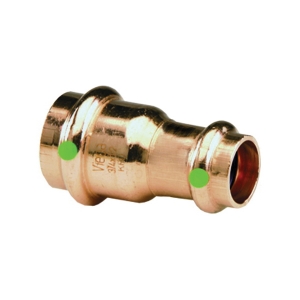 ProPress® 15608 Pipe Reducer, 2 x 1 in Nominal, Press End Style, Copper