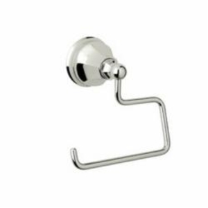 Rohl® A6892PN Open Toilet Paper Holder, Palladian, 4-61/64 in H, Brass, Polished Nickel