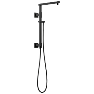 DELTA® 58410-BL Angular Shower Column, Matte Black