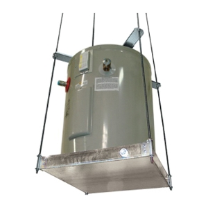 Holdrite® QUICKSTAND™ 40-SWHP Suspended Water Heater Platform, 21-1/4 in L x 21-1/4 in W x 2-1/2 in H