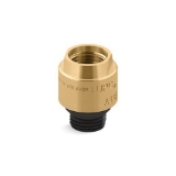 Kohler® 9660-2MB Persona™ Persona™ Vacuum Breaker, 1/2-14 Nominal, NPSM End Style, Vibrant® Brushed Moderne Brass