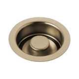 Brizo® 69070-GL Kitchen Disposal and Flange Stopper, 4-1/2 in Nominal, 4-1/2 in OAL, Brass, Luxe Gold