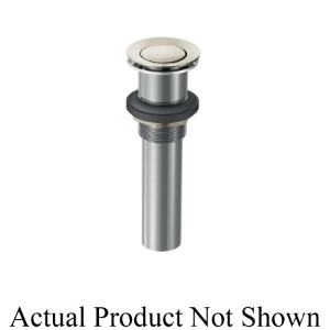 Moen® 140780NL Model 140780 Push Button Drain, 1-1/4 in, Metal