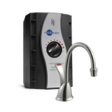 Insinkerator® Involve™ Wave™ 44714 H-Wave-SS Instant Hot Water Dispenser, 2/3 gal Capacity, 1/4 in Water, Polished Chrome