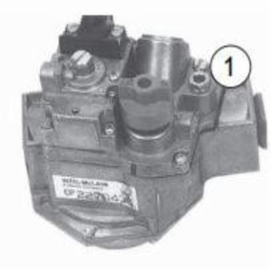 Weil-McLain® 511-044-287 Combination Gas Control Valve, 1 in, NPT