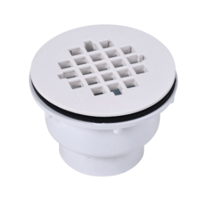 102 2-Part Shower Drain With Plastic Strainer, 2 in, Solvent Weld, PVC Drain redirect to product page