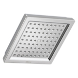 DELTA® RP62283SP Single-Setting Raincan Shower Head, Touch-Clean®, 2.5 gpm Flow Rate, 1 Spray, Wall Mount, Spotshield Stainless