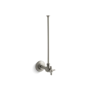 Kohler® 7637-BN Angle Supply with Flange, 1 Piece, Brass, Vibrant® Brushed Nickel