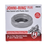 Hercules® 90220 Johni-Ring® Plus Standard Wax Bowl Gasket with Plastic Horn