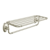 Moen® YB5494BN Towel Shelf, Kingsley®, 26 in W x 6.43 in H, Brushed Nickel