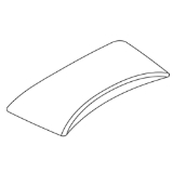 Kohler® 1010702-47 Replacement Toilet Tank Cover, Almond