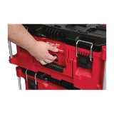 Milwaukee® PACKOUT™ 48-22-8425 Large Waterproof Tool Box, 11.3 in H x 16.1 in W x 22.1 in D