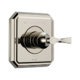 Brizo® T66T030-PN Valve Trim, 12 gpm Shower, Polished Nickel