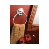 Moen® 5386CH Towel Ring, Yorkshire®, 5-7/8 in Ring, 1-3/4 in OAD x 7.19 in OAH, Zinc Alloy, Chrome