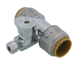 Sharkbite™ UR24985A 3/4" Sharkbite Max™ x 3/4" Sharkbite Max™ x 1/4" Compression Tee Stop (Lead Free)