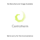 Centrotherm Eco Systems 6 Wall Plate WHI SQ STL