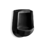 Kohler® 4989-R-7 Freshman™ Siphon Jet Urinal, 1 gpf Flush Rate, Rear Spud, Wall Mount, Black