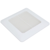 Panasonic WhisperCeiling® DC™ SmartFlow™ FV-0511VQ1 1-Phase Ventilation Fan with ECM Motor, Installation Bracket, 50/53/80/83/110/111 cfm Flow Rate, 4 in, 6 in Dia Duct, 4/5.9/7.2/10.6/10.8/16.4 W Power Rating, 120 VAC, 0.07 to 0.18 A