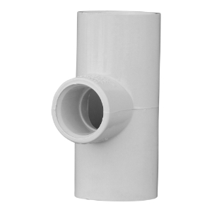 Charlotte CTS 02400 2700 Reducing Tee, 1-1/4 x 1 x 1 in Nominal, Socket End Style, CPVC