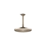 Kohler® 13688-BV Contemporary Rainhead with Katalyst® Air-Induction Spray, 2.5 gpm Flow Rate, 1 Spray, Ceiling Mount, 8 in Dia x 2-3/4 in H Head, Vibrant® Brushed Bronze