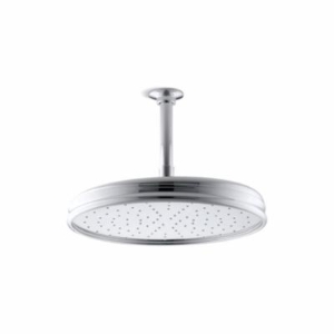 Kohler® 13694-CP Traditional Raincan Shower Head, 2.5 gpm, Ceiling Mount, Polished Chrome