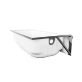 011344500 WH 5 LH;MAUICST TUB 6030 WHITE