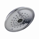 DELTA® RP42578 Universal Raincan Shower Head, Lahara®, 2.5 gpm, 1 Spray, 5-7/8 x 2-1/2 in Head, Chrome