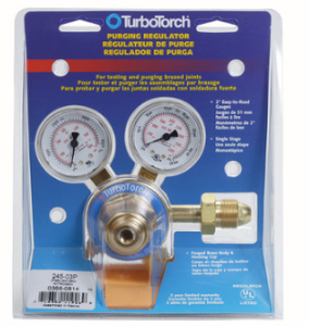 TurboTorch® 0386-0814 245 Standard Purging Regulator, Gas Service Nitrogen, 2 in Gauge
