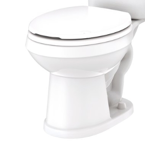 Gerber® GRN31152 Banner™ Toilet Bowl Round Front, Standard Height, White, 1.28/1.6 gpf