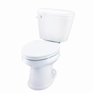 Gerber® G0028170 Maxwell® Toilet Tank, 1.6 gpf, 2 in Left Hand Lever Flush, White