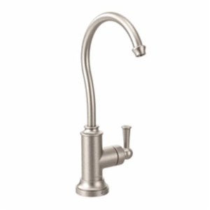 Moen® S5510SRS Traditional Beverage Faucet, Sip™ Traditional™, 1.5 gpm, Spot Resist® Stainless Steel, 1 Handle
