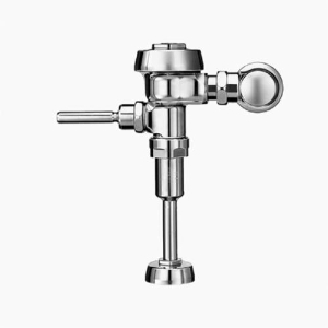 Sloan® Royal® 3012600 186 Single-Flush Flushometer, 1.5 gpf Flush Rate, 3/4 in IPS Inlet, 3/4 in Spud, Polished Chrome