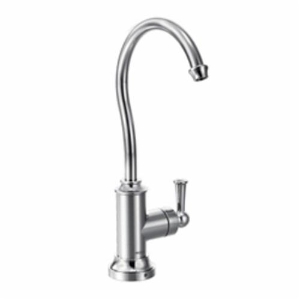Moen® S5510 Traditional Beverage Faucet, Sip™ Traditional™, 1.5 gpm, Polished Chrome, 1 Handle