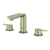 GROHE 20578ENA M-Size Basin Faucet, Lineare™ New, 2 Handles, Function: Traditional, Brushed Nickel