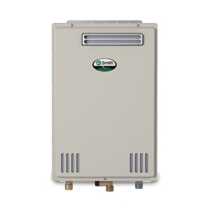 AO Smith® ProLine® XE 100227710 ATO-310U Tankless Water Heater, Natural Gas Fuel, 190000 Btu/hr Heating, Outdoor, Non-Condensing, 8 gpm, Direct/Power Vent, 0.82, Commercial/Residential