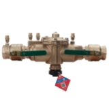 WATTS® 88004115 LF009-FS In-Line Backflow Preventer, 2 in Nominal, FNPT End Style, Quarter-Turn Ball Valve, Reduced Pressure Zone
