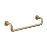 Brizo® 691835-GL Litze® Square Towel Bar, 18 in L Bar, 3-7/16 in OAD x 3-15/16 in OAH, Luxe Gold