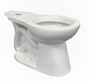 NIAGARA The Original™ N7726RB Toilet Bowl, White, Round Shape, 10 in Rough-In, 16 in H Rim, 2 in Trapway
