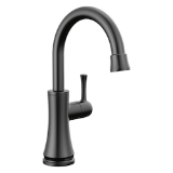 DELTA® 1920-BL-DST Transitional Beverage Faucet, 1.5 gpm Flow Rate, Matte Black, 1 Handle, Commercial/Residential