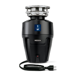 Moen® EX100C EX Series 1 Horsepower Garbage Disposal with Cord