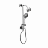 Moen® 3638 Standard Shower Head, 2.5 gpm Minimum, 4 Sprays, Wall Mount, 4-3/8 x 2-9/16 in Head, Chrome