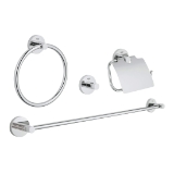 GROHE 40776001 Accessory Kit, Essentials, Metal, Polished Chrome